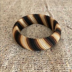 Bracelet with Wrapped Soutache Cording